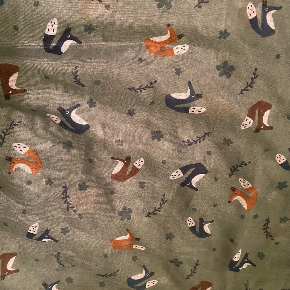 Fox Print Scarf